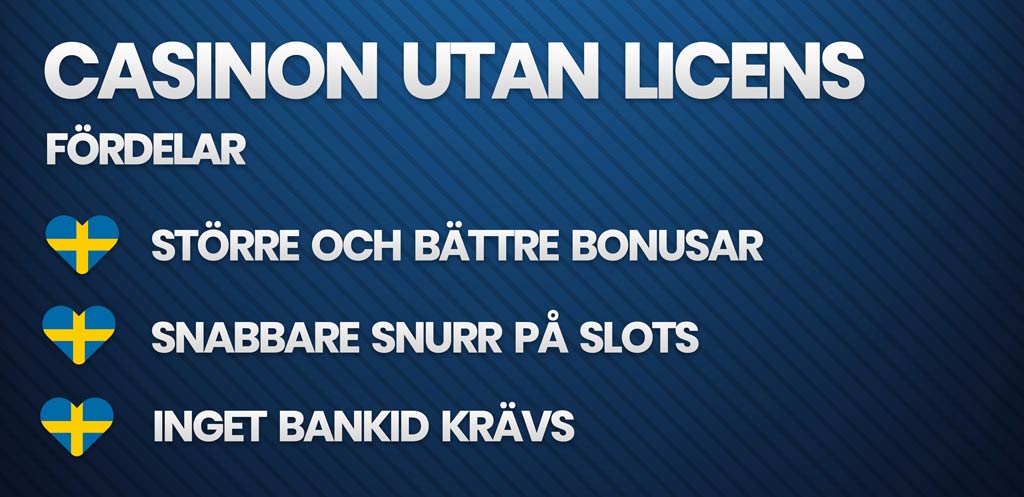 fördelar casinon utan spelpaus